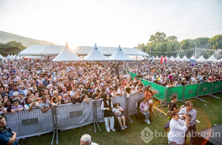 Bursa Gastronomi Festivali 3 günde 500 bin ziyaretçi ağırladı