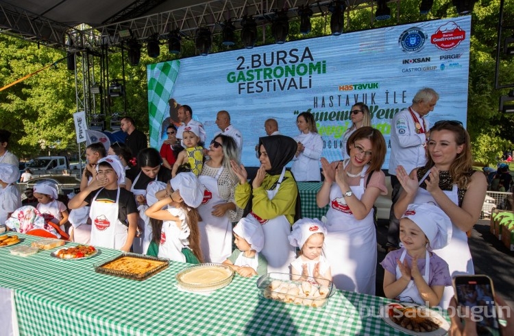Bursa Gastronomi Festivali 3 günde 500 bin ziyaretçi ağırladı