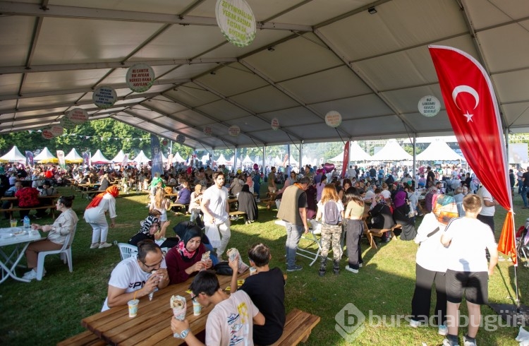 Bursa Gastronomi Festivali 3 günde 500 bin ziyaretçi ağırladı
