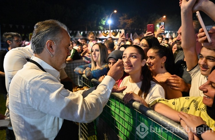 Bursa Gastronomi Festivali 3 günde 500 bin ziyaretçi ağırladı