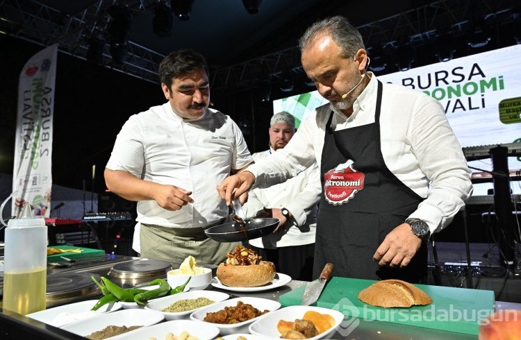 Bursa Gastronomi Festivali 3 günde 500 bin ziyaretçi ağırladı