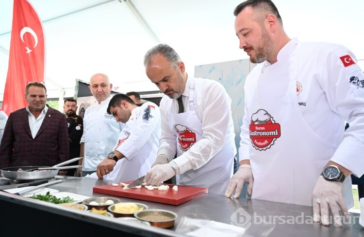 Bursa Gastronomi Festivali 3 günde 500 bin ziyaretçi ağırladı