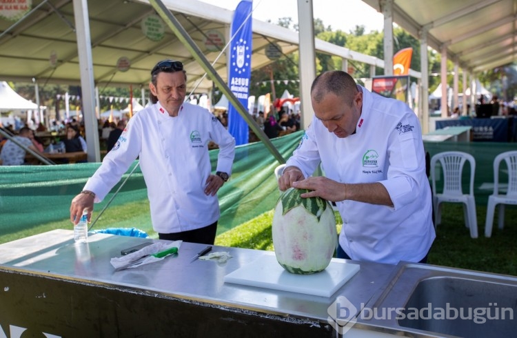Bursa Gastronomi Festivali 3 günde 500 bin ziyaretçi ağırladı