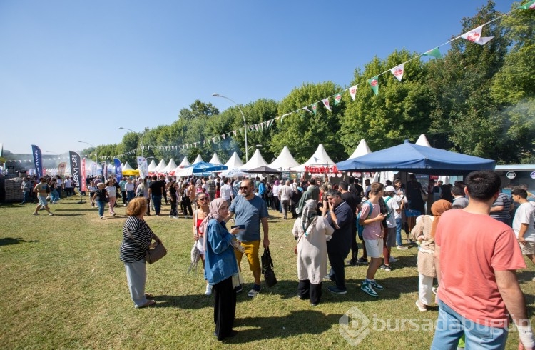 Bursa Gastronomi Festivali 3 günde 500 bin ziyaretçi ağırladı