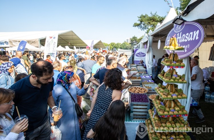 Bursa Gastronomi Festivali 3 günde 500 bin ziyaretçi ağırladı