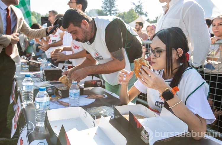 Bursa Gastronomi Festivali 3 günde 500 bin ziyaretçi ağırladı