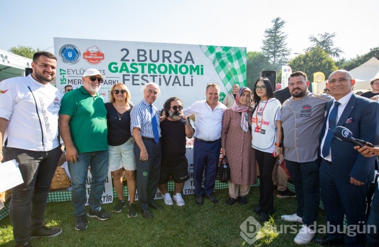 Bursa Gastronomi Festivali 3 günde 500 bin ziyaretçi ağırladı