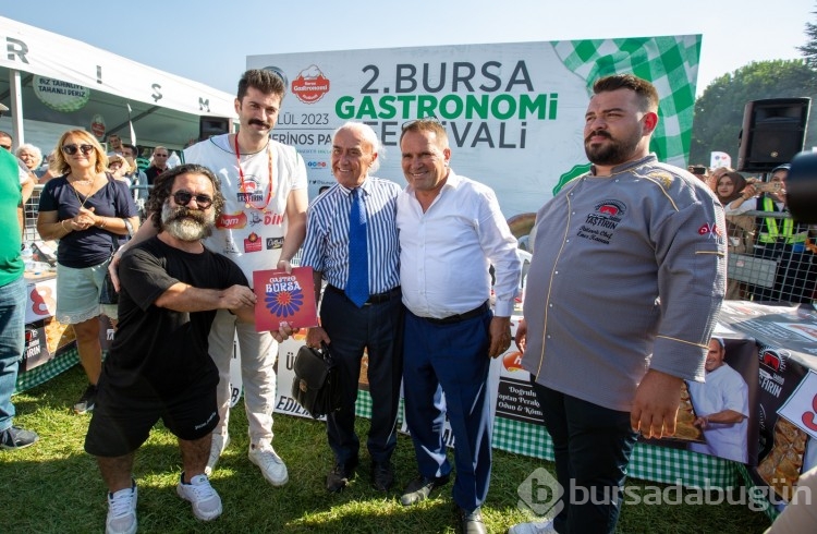 Bursa Gastronomi Festivali 3 günde 500 bin ziyaretçi ağırladı