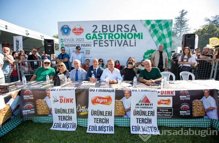 Bursa Gastronomi Festivali 3 günde 500 bin ziyaretçi ağırladı
