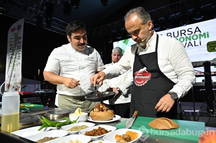 Bursa Gastronomi Festivali 3 günde 500 bin ziyaretçi ağırladı