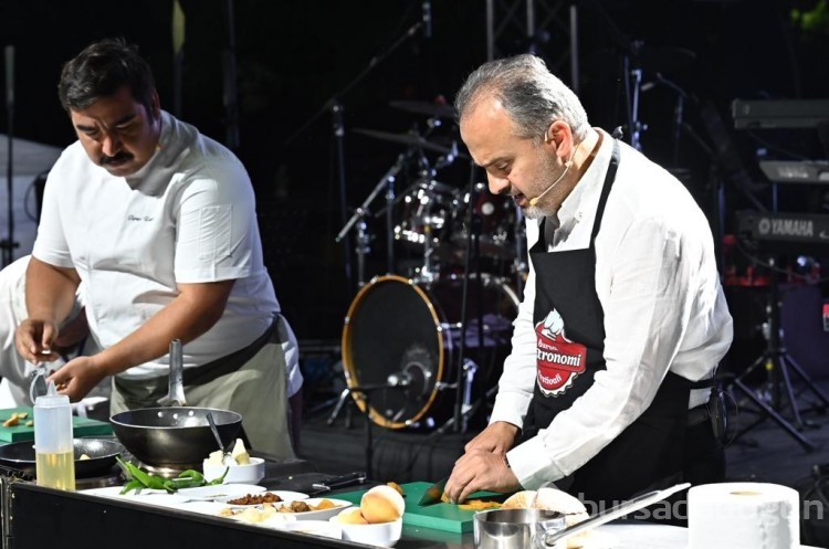 Bursa Gastronomi Festivali 3 günde 500 bin ziyaretçi ağırladı