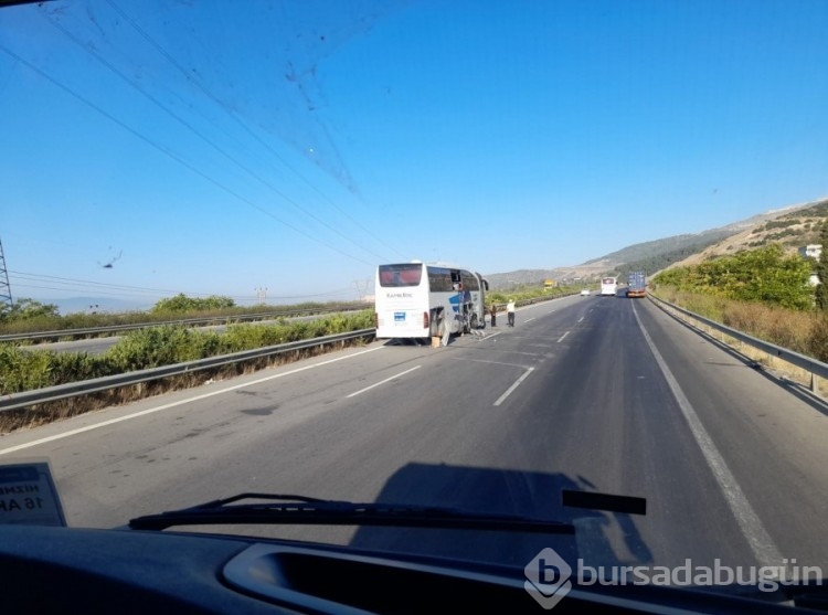 Bursa Ankara otobanında kaza!