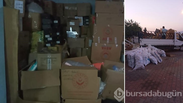 Hatay'daki depremde yardım kolilerini depolamıştı, yakalandı!
