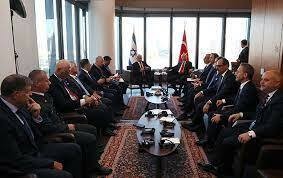 Cumhurbaşkanı Erdoğan, İsrail Başbakanı Netanyahu'yu kabul etti