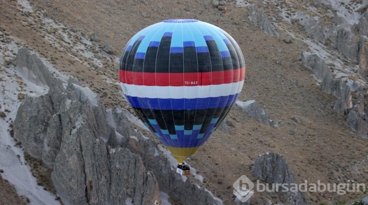 Sıcak hava balonları, Kayseri semalarında süzülüyor