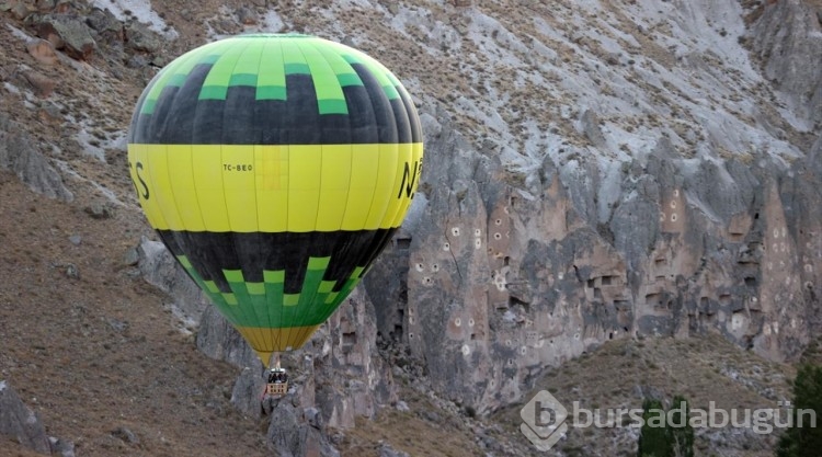 Sıcak hava balonları, Kayseri semalarında süzülüyor