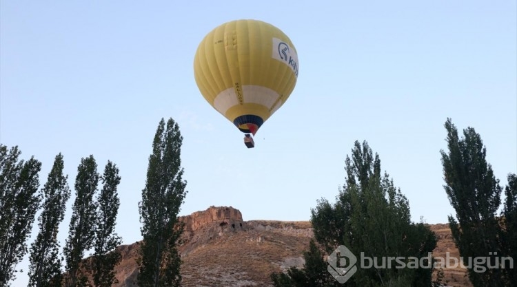 Sıcak hava balonları, Kayseri semalarında süzülüyor