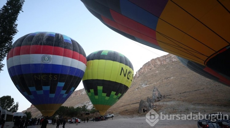 Sıcak hava balonları, Kayseri semalarında süzülüyor