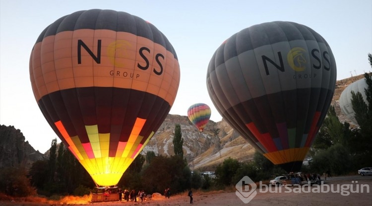 Sıcak hava balonları, Kayseri semalarında süzülüyor