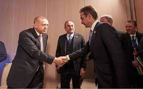 Yunan basınında dikkat Erdoğan ve Miçotakis görüşmesinde