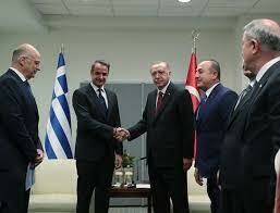 Yunan basınında dikkat Erdoğan ve Miçotakis görüşmesinde