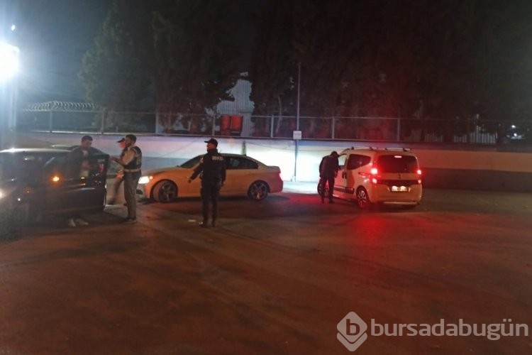 Bursa Emniyet Müdürlüğü uygulamalarına devam ediyor