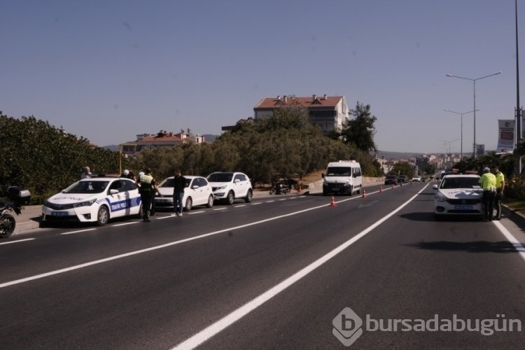 Bursa'da radar hız denetimi! 26 sürücü hakkında cezai işlem uygulandı