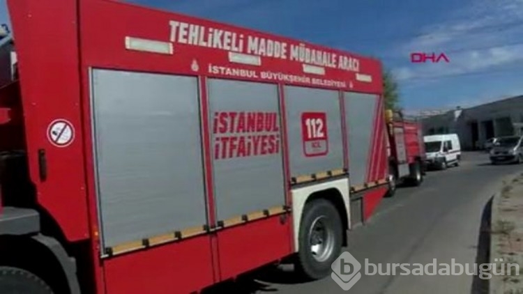 İstanbul'da kimyasal madde paniği
