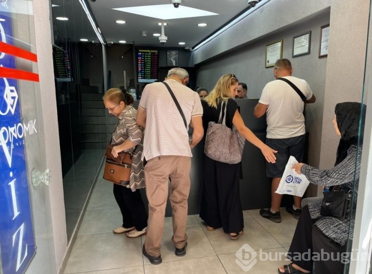Faiz kararı öncesi Bursa Döviz Büroları'nda durum nasıl?