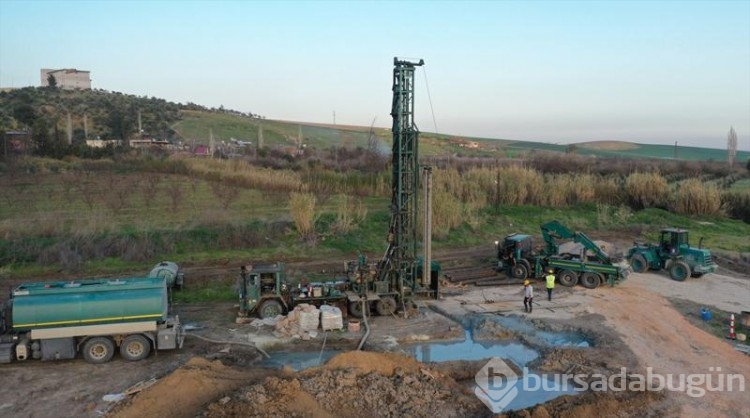 DSİ ekipleri Hatay'da depremzedeler için 31 içme suyu kuyusu açtı