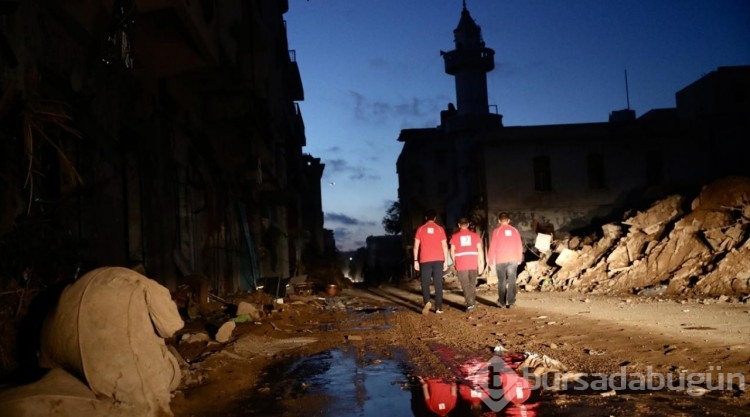 Türk Kızılay, 150 tonu aşkın insani yardım malzemesini Libya'ya ulaştırdı