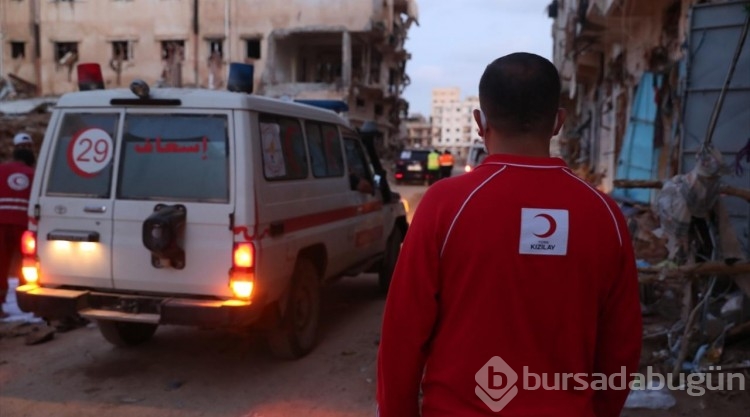 Türk Kızılay, 150 tonu aşkın insani yardım malzemesini Libya'ya ulaştırdı