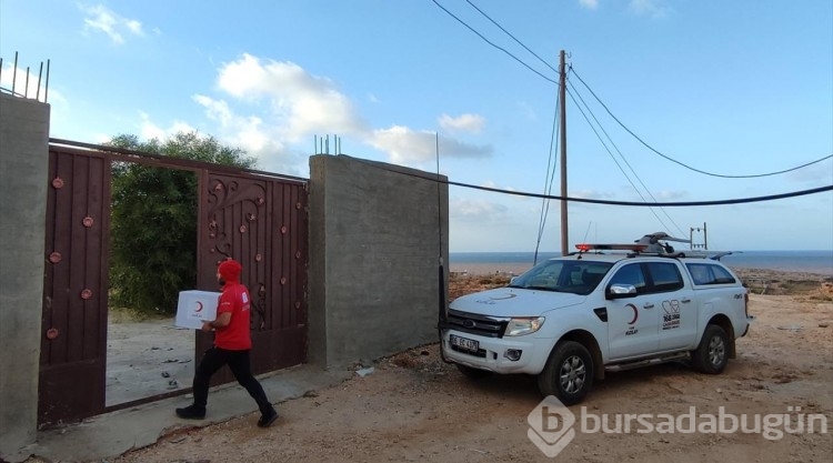 Türk Kızılay, 150 tonu aşkın insani yardım malzemesini Libya'ya ulaştırdı