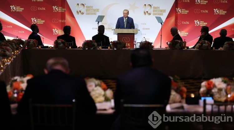 Cumhurbaşkanı Erdoğan, Türk-Amerikan İş Konseyi yemeğine katıldı