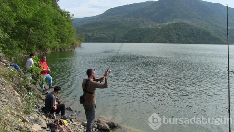 Baraj gölünde balık kafesi yırtıldı
