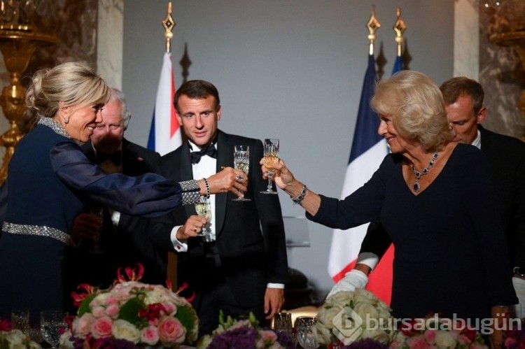 Kral Charles ve Kraliçe Camilla, Macron çiftinin konuğu oldu
