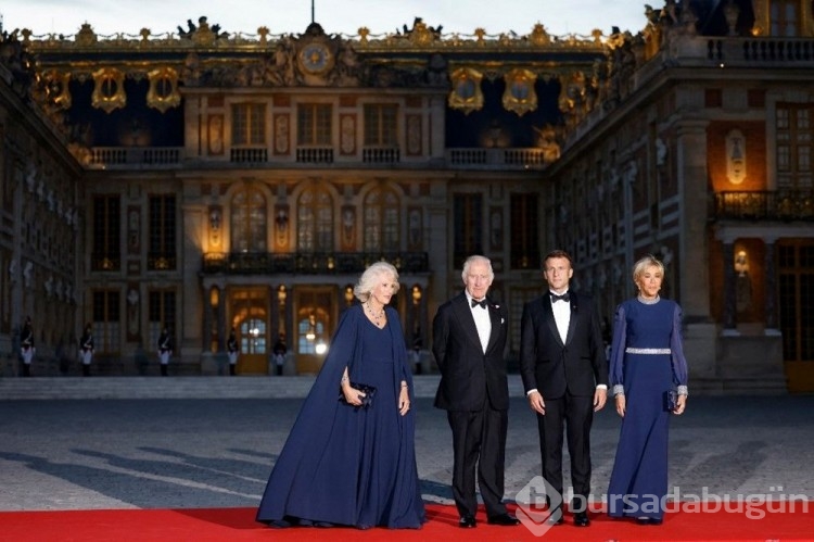 Kral Charles ve Kraliçe Camilla, Macron çiftinin konuğu oldu
