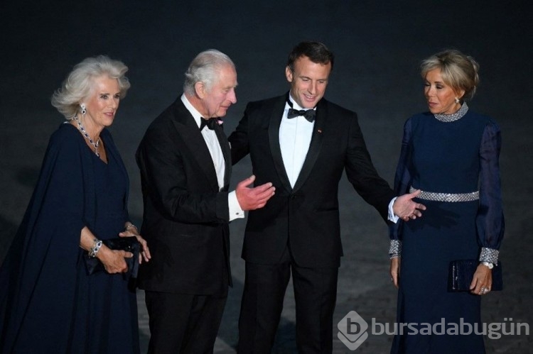 Kral Charles ve Kraliçe Camilla, Macron çiftinin konuğu oldu
