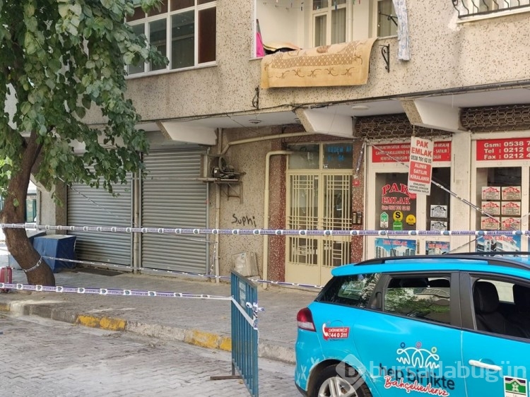 İstanbul'da kolonu patlayan bina boşaltıldı
