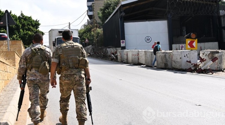 ABD'nin Beyrut Büyükelçiliği binasına ateş açıldı