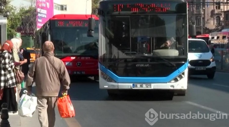 Ankara'da özel halk otobüsü şoförleri bazı grupları ücretsiz taşımamaya başladı