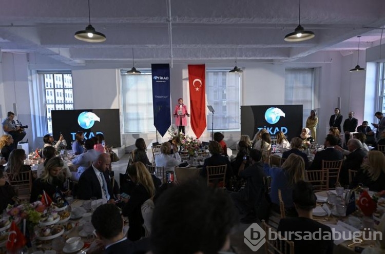 Emine Erdoğan New York'ta 'dünyaya yön veren kadınları' anlattı
