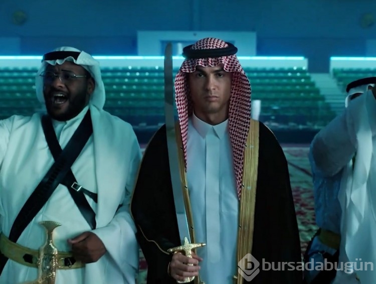 Ronaldo, Suudi Arabistan Milli Günü için Arap kıyafetleri giydi