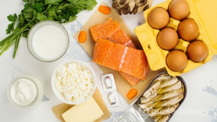 D vitamininin bulunduğu besinler nelerdir?