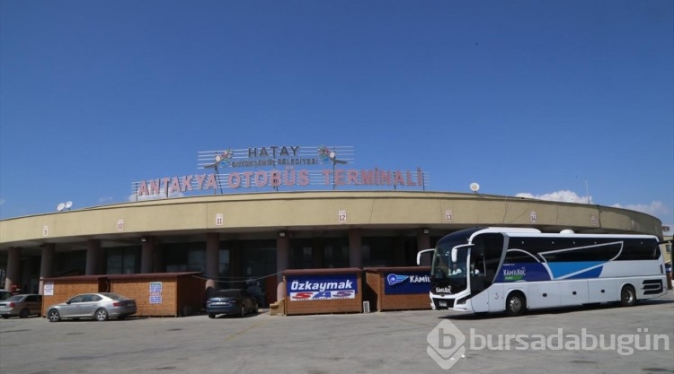Depremlerde hasar alan Antakya Otobüs Terminali onarıldı
