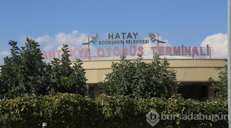 Depremlerde hasar alan Antakya Otobüs Terminali onarıldı
