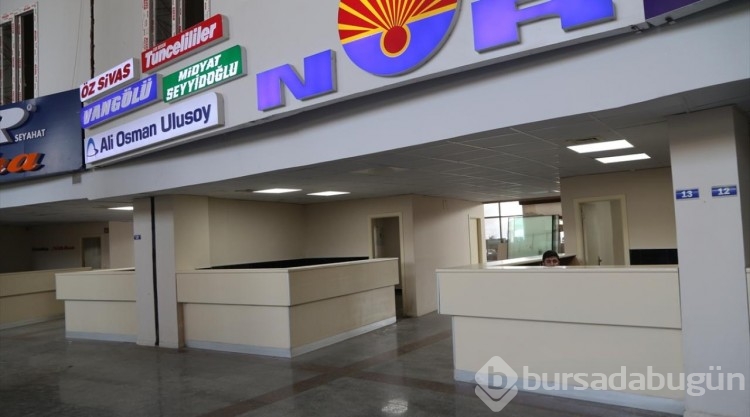 Depremlerde hasar alan Antakya Otobüs Terminali onarıldı
