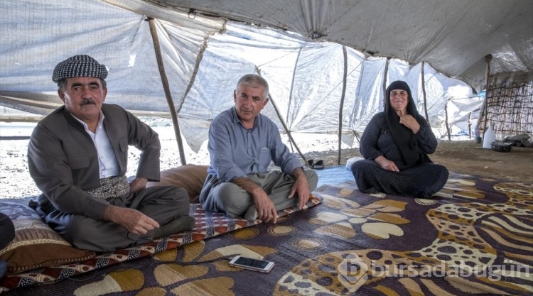 İran saldırısından korkan Erbil'deki göçerler yaylalarını terk etti