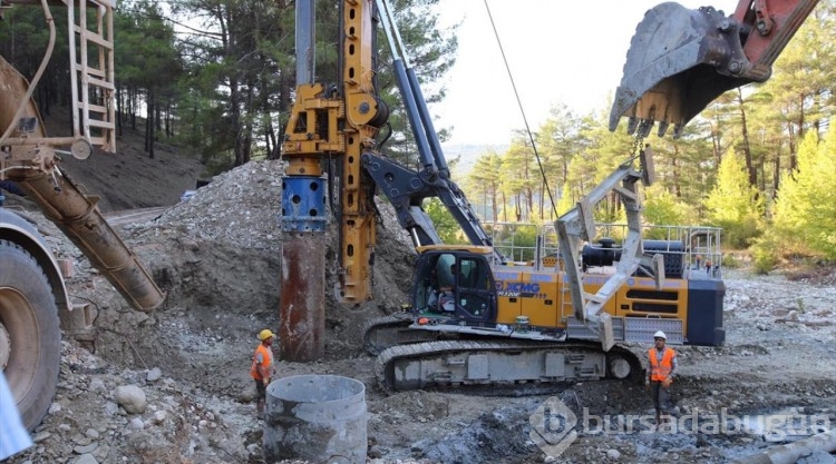 Kaş'ta Lengüme Köprüsü'nün temeli atıldı
