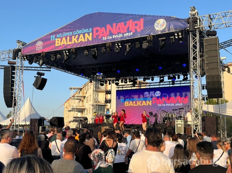 Balkan Panayırı tüm coşkusuyla Bursa'da başladı 